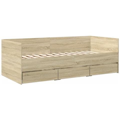 Divano Letto Con Cassetti Senza Materasso 75x190 Cm - Foto 3