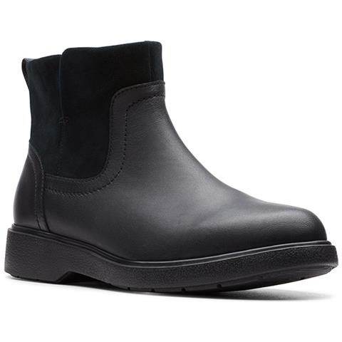 Donna Un Elda Lo Stivali Con Zip In Pelle Nera 40 - Foto 2