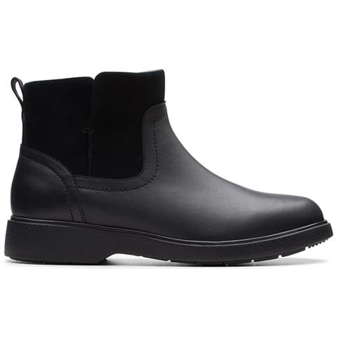 Donna Un Elda Lo Stivali Con Zip In Pelle Nera 40 - Foto 1