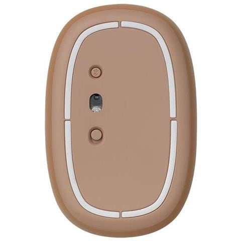 Mouse Silent M660 Laser 3 tasti 1300 DPI Colore Marrone - Foto 4