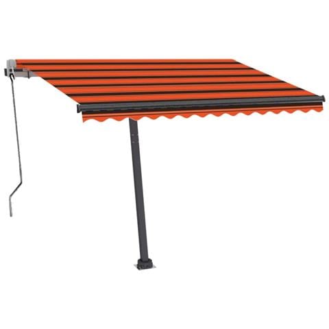 Lusso Casadino -  Tenda Da Sole Automatica Autoportante 300x250cm Arancio Marrone - Foto 1