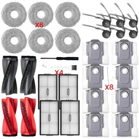 Kit Di Ricambi Compatibile Con Roborock Saros 10r E G20s Ultral — Spazzole Principali, Filtri Hepa, Panni Mop, Sacchetti Per Polvere - Foto 1