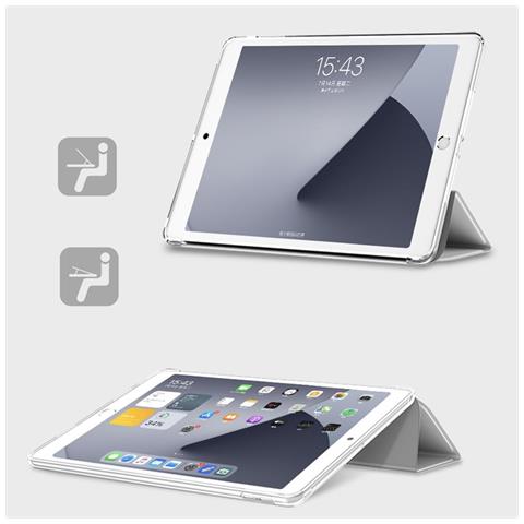 Custodia Per Ipad Pro 11 Magnetica Resistente Con Porta Penna Nera - Foto 2