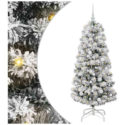Albero di Natale Artificiale con Rami Pieghevoli 150 cm - Foto 1