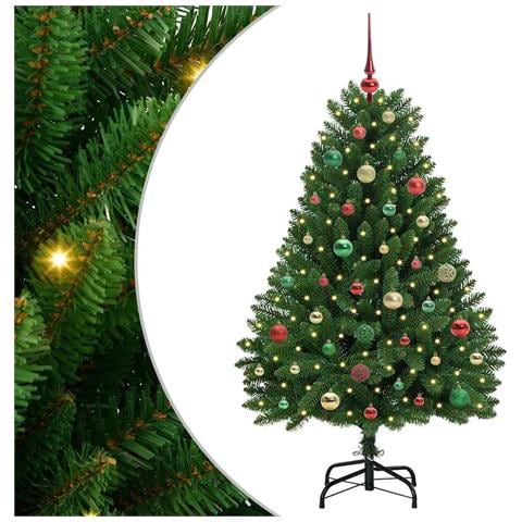 Albero di Natale artificiale Verde 150 cm PVC e Metallo - Foto 1
