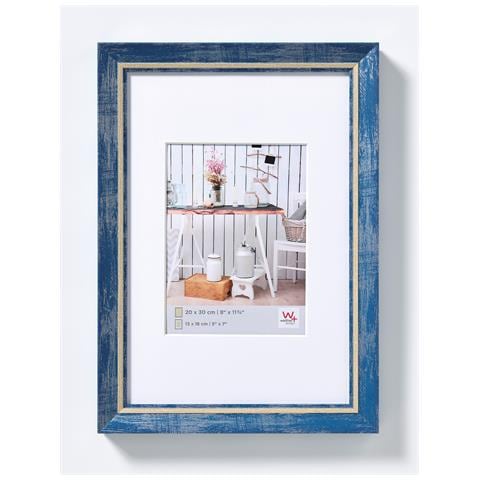 Chalet Cornice Di Design 40x50 Cm Blu - Foto 1