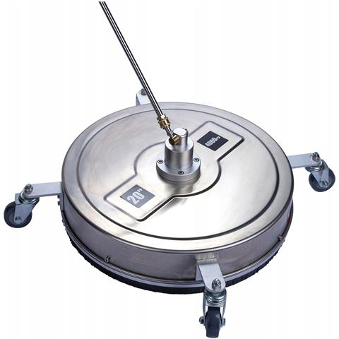 Spazzola Professionale T-racer 50 Cm - Compatibile Con Idropulitrici Kärcher Hd, Hds | Acciaio Inox, 275 Bar, Adattatore M22/3/8"" - Foto 8