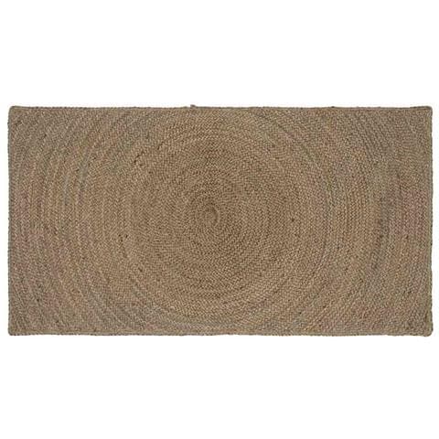 Tappeti per area Rettangolare Grigio 80 x 150 cm Juta - Foto 1