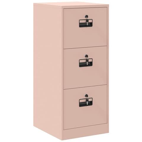 Armadio per File con cassetto Rosa 44 x 50 x 106.5 cm - Foto 1