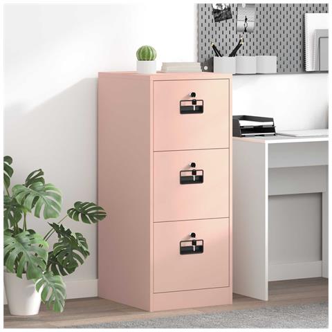 Armadio per File con cassetto Rosa 44 x 50 x 106.5 cm - Foto 2