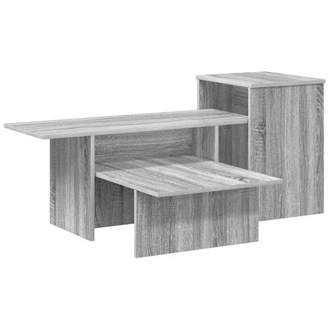 Tavolo consolle Grigio Sonoma 91,5 x 35 x 38,5 cm - Foto 1