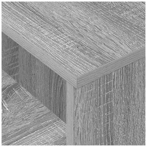 Tavolo consolle Grigio Sonoma 91,5 x 35 x 38,5 cm - Foto 9