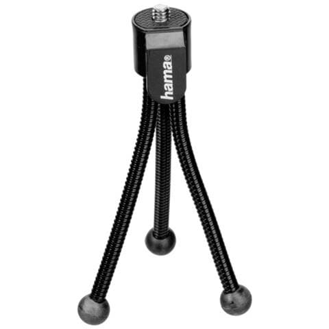 Mini Treppiede con Testa a Sfera Altezza Max 12 cm Nero 4024-EU - Foto 2