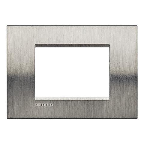 Ll - Placca 3p Acciaio Spazz. - Foto 2