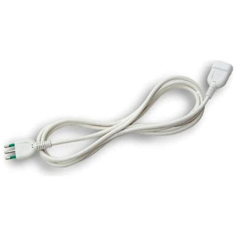 Prolunga Lineare Elettrica 3 metri colore Bianco Spina / Presa 10 A - Foto 1