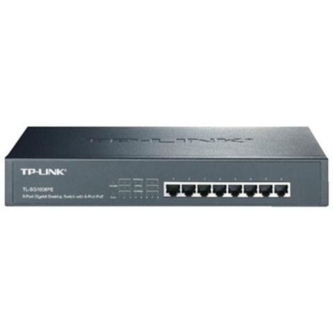 Easy Smart Switch 8 Porte Gigabit con 4 Porte PoE TL-SG108PE - Foto 1