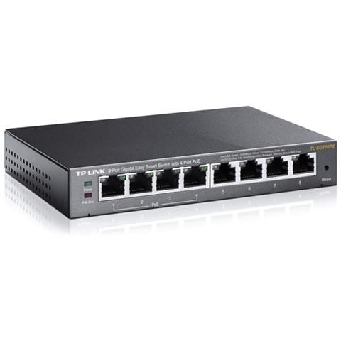 Easy Smart Switch 8 Porte Gigabit con 4 Porte PoE TL-SG108PE - Foto 2
