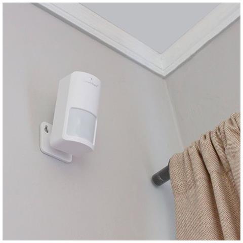 iSmart Alarm Sensore di Movimento Controllo Casa Wireless 908 MHz Colore Bianco - Foto 2