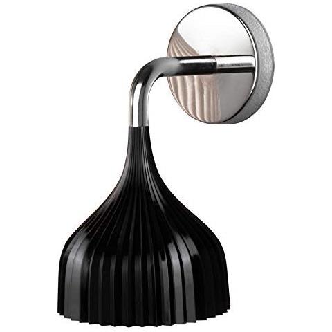 E' Lampada Da Parete, Confezione Da 1 Pezzo, Nero Coprente, Acciaio-classe Di Efficienza Energetica A- - Foto 3