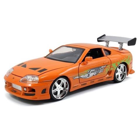 Toyota Supra 1995 Brian's Car Dal Film Fast & Furious + Brian O'conner 1:24 - Foto 3