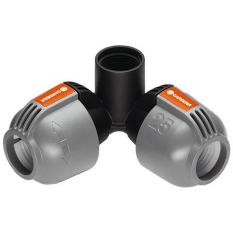 Attacco A L Per Angoli 25 Mm X 3/4"" - Filetto Femmina - Foto 1