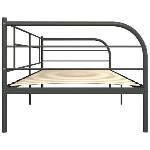 Telaio Divano Letto Grigio In Metallo 90x200 Cm - Foto 2