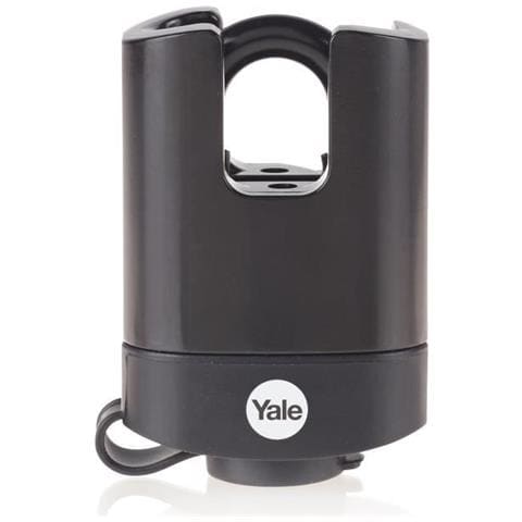 Lucchetto In Acciaio Laminato Con Protezione Termoplastica 52 Mm, Grillo Protetto In Acciaio Temprato, 3 Chiavi - Foto 1