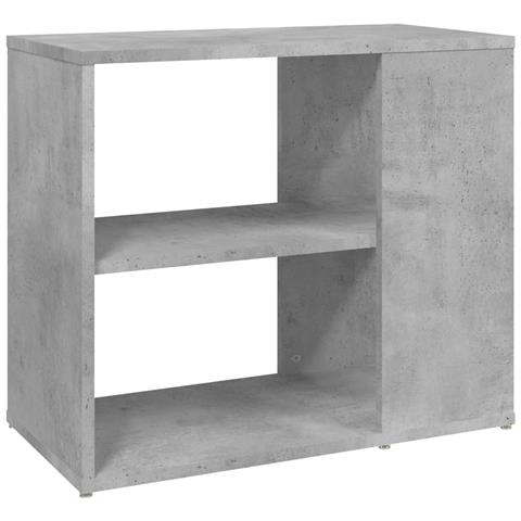 Credenza Grigio Cemento 60x30x50 cm in Legno Multistrato - Foto 1