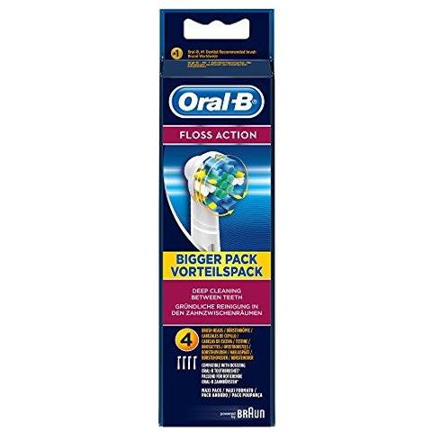 Oral-B Floss Action 4pezzo (i) Multicolore testina per spazzolino - Foto 1