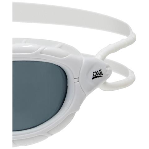 Occhialino Nuoto Predator Bianco Small Nero - Foto 3