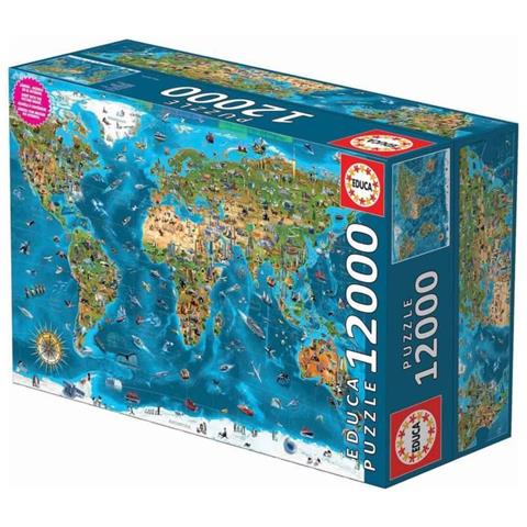 Puzzle - 12000 Meraviglie Del Mondo - Foto 1