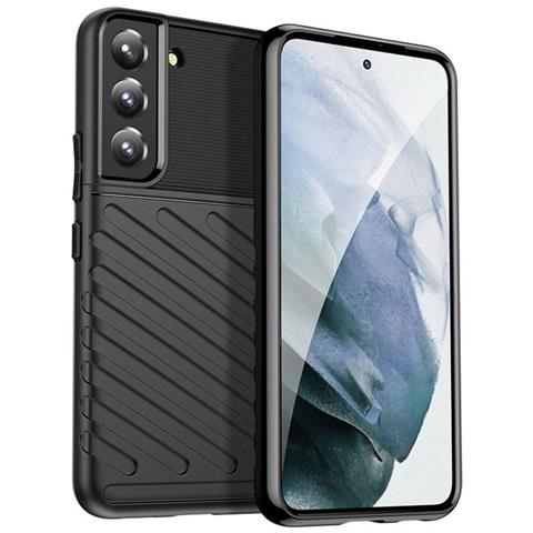 Thunder Custodia Tpu Silicone Cover Case Per Samsung Galaxy S22+ Plus S906 Black - Foto 1