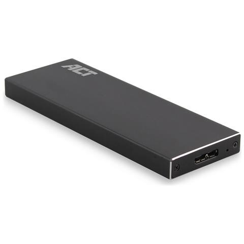 AC1600 contenitore di unità di archiviazione Box esterno SSD Nero M. 2 - Foto 1