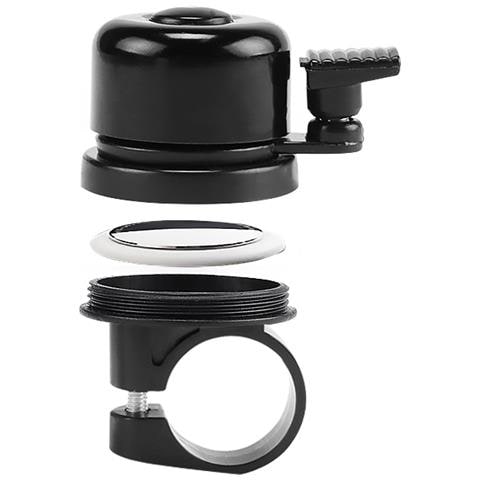 Campanello Per Bicicletta Con Porta Airtag Nero - Foto 1