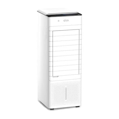 Raffrescatore Evaporativo Polifemo Kirk Capacità 7 Litri 3 Velocità di Ventilazione Timer 2 Tavolette di Ghiaccio Potenza 80 W Colore Bianco - Foto 1