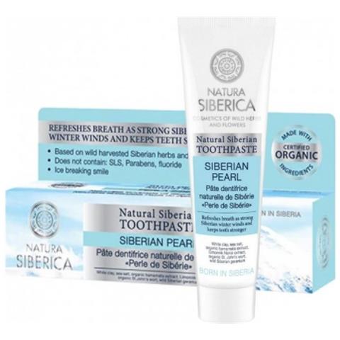Dentifricio Perla Della Siberia Per La Bianchezza E La Cura Perla Siberiana 100 Pz - Foto 2