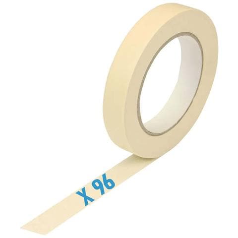 Nastro Adesivo Di Carta Cartone Rotolo 19mm X 50mt Per Mascheratura Carrozziere - Foto 1