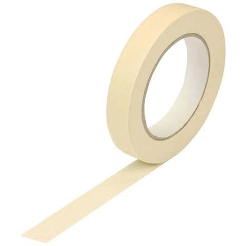 Nastro Adesivo Di Carta Cartone Rotolo 19mm X 50mt Per Mascheratura Carrozziere - Foto 3