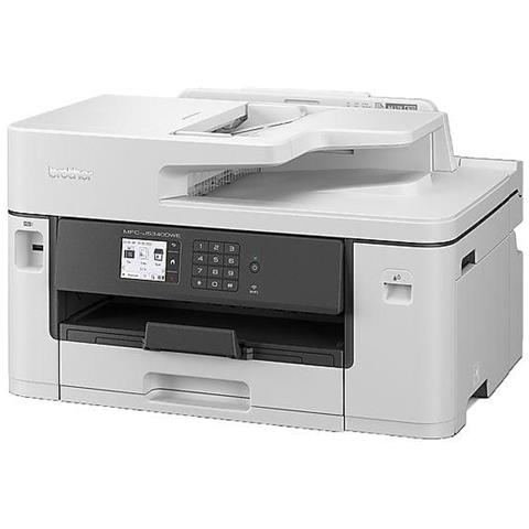 Stampante Multifunzione ad Inchiostro 4800 x 1200 DPI Copia /Scansione /Fax a Colori Display LCD WI-Fi /Lan Colore Bianco - Foto 3