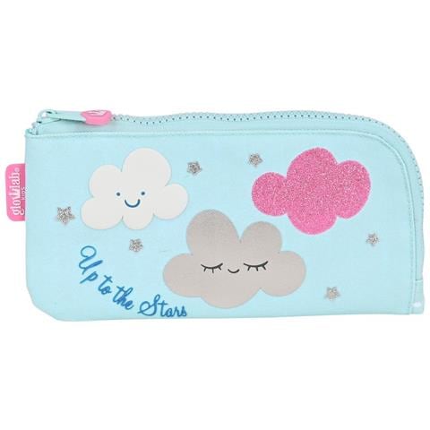 Astuccio Scuola Glow Lab Nube Azzurro Chiaro (23 X 11 X 1 Cm) - Foto 1