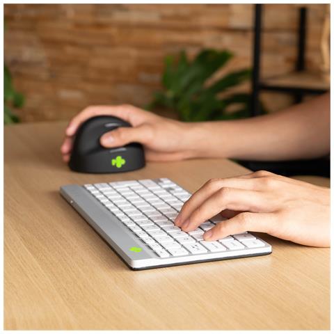 Tastiera Wireless RGOCOUSWLWH  (Layout Inglese US) Colore Bianco - Foto 2