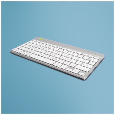 Tastiera Wireless RGOCOUSWLWH  (Layout Inglese US) Colore Bianco - Foto 1