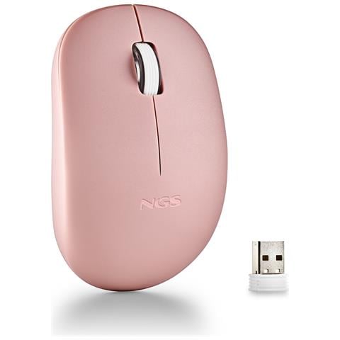 Mouse Wireless Fog Pro 1000dpi 2tasti Pink - Foto 1