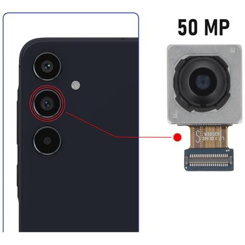 Fotocamera Posteriore A55 Sensore Principale 50mp, Nero - Foto 4