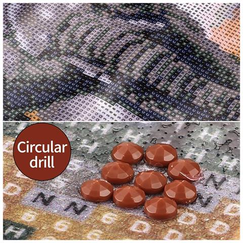 Set Di Pittura Di Cristallo 5d Artigianato Tigre 30x40 Cm - Foto 6