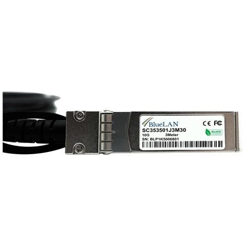 DAC-0.5M-EX-BL cavo InfiniBand e in fibra ottica 0,5 m SFP+ Nero, Argento - Foto 5