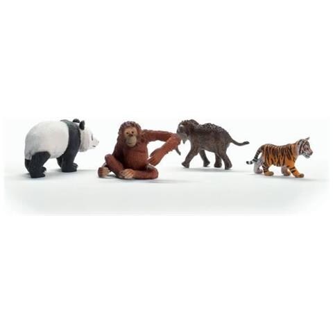 Miei Primi Animali Asiatici, Figurine Di Animali, 42736 Wild Life, 5 Anni - Foto 3