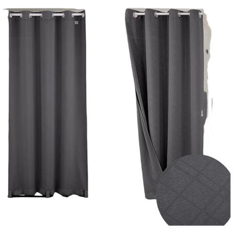 Tenda Da Esterno Impermeabile Goffrata Darkgrey M - Foto 1