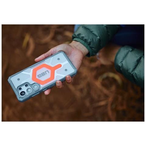 Pathfinder Clear Active Lava Case custodia per cellulare 17,3 cm (6.8") Cover Arancione, Trasparente - Foto 2