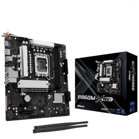Scheda Madre B860M-X WIFI Socket Intel LGA 1851 Chipset B860 Micro-ATX - Foto 1